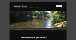 Desktop Screenshot of pecheurs-fr.com
