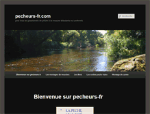 Tablet Screenshot of pecheurs-fr.com